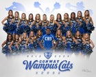 Conway Wampus Cats Co-ed Varsity Cheer Winter 19-20 team photo.