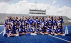 Lovington Wildcats Co-ed Varsity Cheer Winter 19-20 team photo.