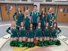 Lake Shore Eagles Co-ed Varsity Cheer Winter 19-20 team photo.