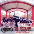 Rio Grande Ravens Co-ed Varsity Cheer Winter 19-20 team photo.