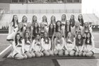 Eagle Mustangs Co-ed Varsity Cheer Winter 19-20 team photo.