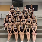 Gadsden Panthers Co-ed Varsity Cheer Winter 19-20 team photo.
