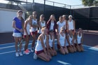 Laguna Beach Breakers Girls Varsity Tennis Fall 16-17 team photo.