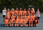 Union-Endicott Tigers Girls Varsity Tennis Fall 16-17 team photo.