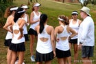 East Chapel Hill Wildcats Girls Varsity Tennis Fall 16-17 team photo.