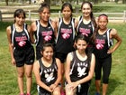 Native American Community Academy Eagles Girls Varsity Track & Field Spring 16-17 team photo.