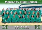 Moriarty Pintos Girls Varsity Track & Field Spring 16-17 team photo.