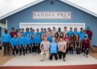 Sandia Prep Sundevils Girls Varsity Track & Field Spring 16-17 team photo.