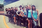 Del Norte Knights Girls Varsity Track & Field Spring 16-17 team photo.