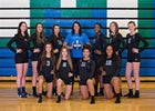 Mountain View Thunder Girls Varsity Volleyball Fall 17-18 team photo.