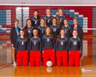 West Valley Rams Girls Varsity Volleyball Fall 17-18 team photo.