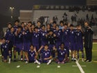 Jersey Village Falcons Boys Varsity Soccer Winter 25-26 team photo.