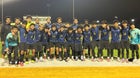 Pflugerville Panthers Boys Varsity Soccer Winter 25-26 team photo.