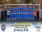 Georgetown Eagles Boys Varsity Soccer Winter 25-26 team photo.