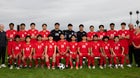 Loara Saxons Boys Varsity Soccer Winter 25-26 team photo.