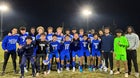 Stanton Blue Devils Boys Varsity Soccer Winter 25-26 team photo.