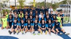 Gulliver Prep Raiders Boys Varsity Soccer Winter 25-26 team photo.