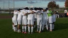 Liberty Hawks Boys Varsity Soccer Winter 25-26 team photo.