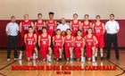 Robertson Cardinals Boys Varsity Basketball Winter 17-18 team photo.