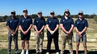 Queen's Grant Stallions Boys Varsity Golf Spring 24-25 team photo.