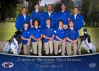 Christian Brothers Falcons Boys Varsity Golf Spring 18-19 team photo.