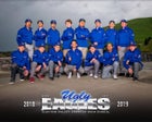 Clayton Valley Charter Eagles Boys Varsity Golf Spring 18-19 team photo.