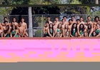 Notre Dame Titans Boys Varsity Swimming Spring 14-15 team photo.