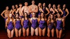 Lewiston Golden Bengals Girls Varsity Swimming Fall 26-27 team photo.
