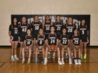 McLaughlin Mustangs Girls Varsity Basketball Winter 24-25 team photo.