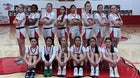 Logan Longhorns Girls Varsity Basketball Winter 24-25 team photo.