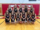Bucklin Red Aces Girls Varsity Basketball Winter 24-25 team photo.