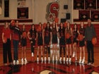 Springer Red Devils Girls Varsity Basketball Winter 24-25 team photo.