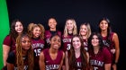 Ossining Pride Girls Varsity Basketball Winter 24-25 team photo.
