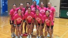 Quinter Bulldogs Girls Varsity Basketball Winter 24-25 team photo.
