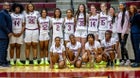 Stuttgart Ricebirds Girls Varsity Basketball Winter 24-25 team photo.