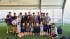 Millennium Tigers Girls Varsity Swimming Fall 24-25 team photo.