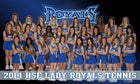 Hamilton Southeastern Royals Girls Varsity Tennis Spring 13-14 team photo.