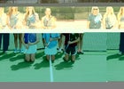 Sandia Prep Sundevils Girls Varsity Tennis Spring 13-14 team photo.