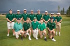 Kelly Walsh Trojans Boys Varsity Golf Fall 19-20 team photo.