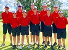 Lafayette Hornets Boys Varsity Golf Fall 19-20 team photo.