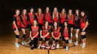 Cornerstone Family Saints Girls Varsity Volleyball Fall 25-26 team photo.