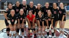 Knightstown Panthers Girls Varsity Volleyball Fall 25-26 team photo.