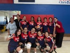 Redland Christian Academy FALCONS Girls Varsity Volleyball Fall 25-26 team photo.