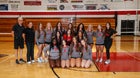 Cardinal Huskies Girls Varsity Volleyball Fall 25-26 team photo.