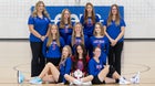 Albemarle School Colts Girls Varsity Volleyball Fall 25-26 team photo.