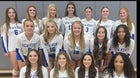 New Kent Trojans Girls Varsity Volleyball Fall 25-26 team photo.