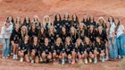 Hurricane Tigers Girls Varsity Volleyball Fall 25-26 team photo.