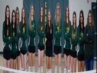 Will Carleton Academy Cougars Girls Varsity Volleyball Fall 25-26 team photo.