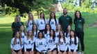 Canton Central Catholic Crusaders Girls Varsity Volleyball Fall 25-26 team photo.