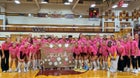 Bloomington North Cougars Girls Varsity Volleyball Fall 25-26 team photo.